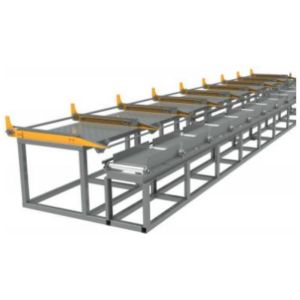 500mm Hydraulic Rebar Shear Line 42kw 380V Industrial Cutting Machine