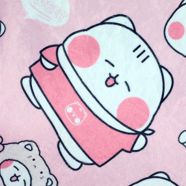 Kids 100% Polyester Personalized Print Soft Cartoon Fleece Blanket