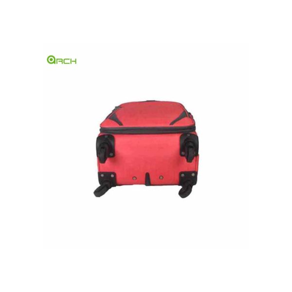 Light Weight Trolley Travel Case Soft Sided Luggage with Two Easy Access Pockets