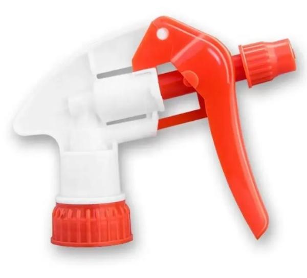 Cabezal pulverizador de gatillo para botella de niebla resistente a productos químicos 28/400