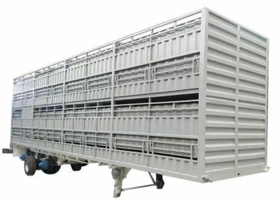 Mechanical Suspension Semi-Trailer for Customized Heavy Duty Fence Truck Trailers