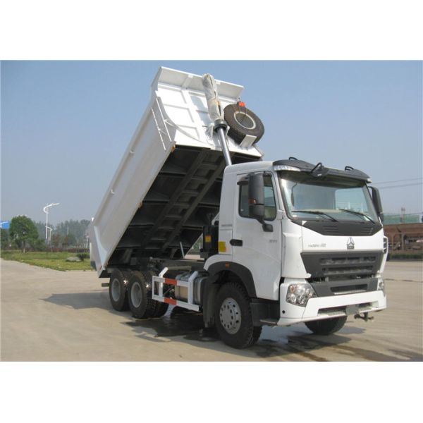 HOWO A7 Dump Truck Trailer U Shaped 18M3 10 Wheeler 20M3 30 Tons Tipper Truck Trailer