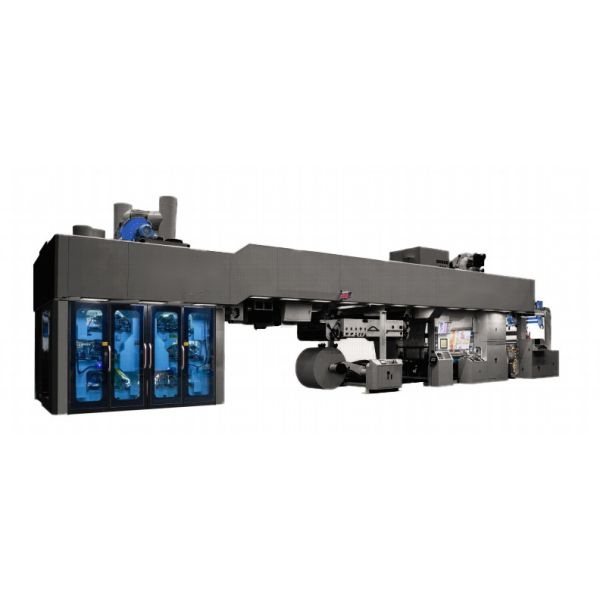 Máquina de impresión flexo corrugada de tipo manga 500 m/min Alta precisión y