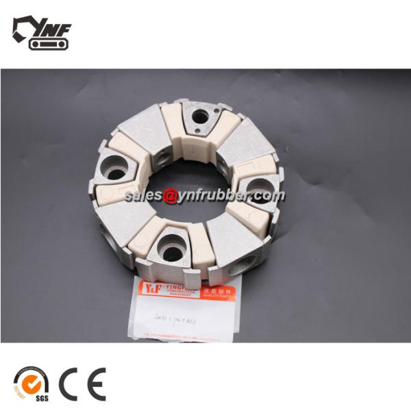 White Color Excavator 40H Rubber Coupling Standard Or Nonstandard