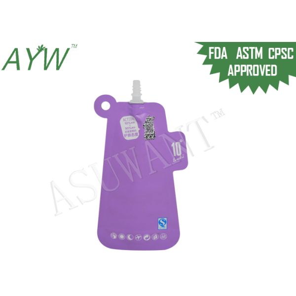 Легкий снесите жидкостный мешок Споут с дизайном кантона, стойте вверх мешок Споут для лосьона меда