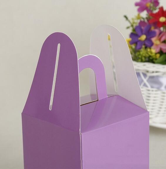 Disposable custom printed takeaway kraft paper sweet food packaging box,Cheap Paper pizza box with handle , pizza box