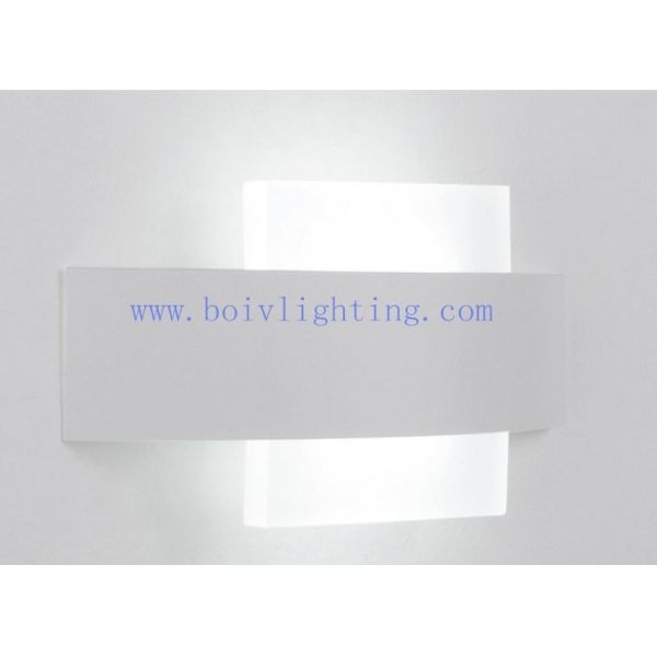Personality Wall Lamp Black Acrylic Iron Aluminum  Warm White light