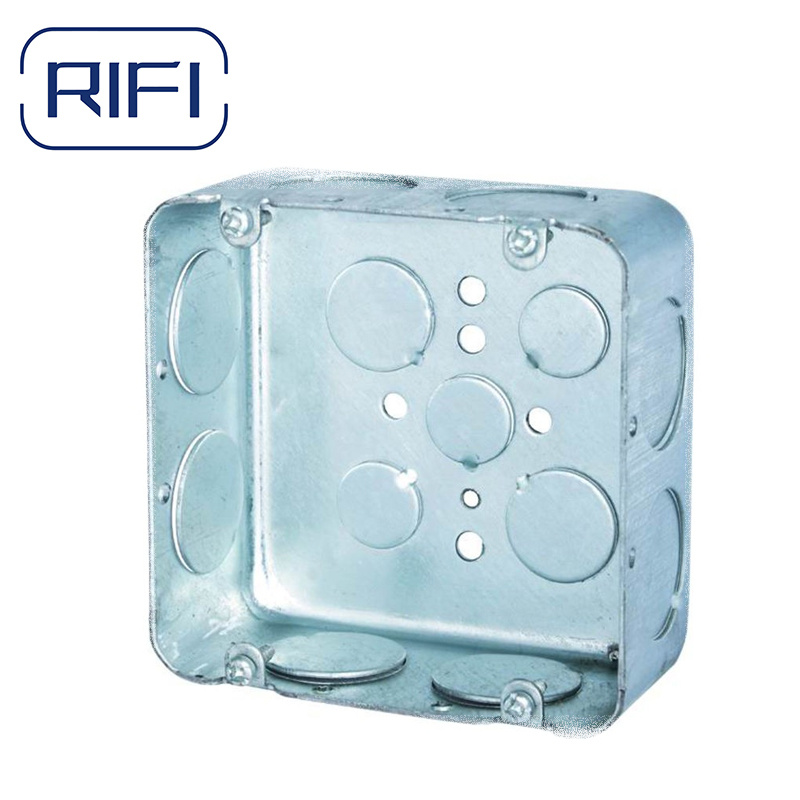 OEM GI электрическая коробка 1 и 2 Gang Metal Switch Box Handy 4