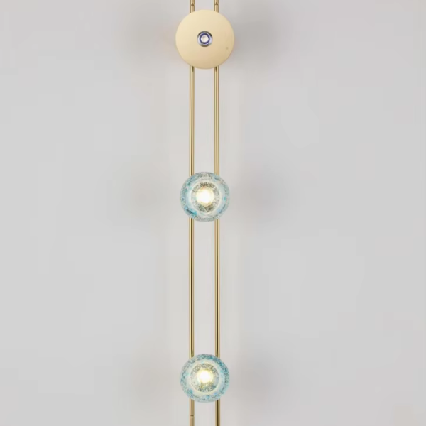 Contemporary Gold Base Wall Lamp Modern Style for High-End Hotels Restaurants Bedrooms Perfect Living Room Furniture Accessory
