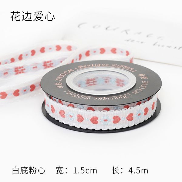 OEM ODM Цветочная Джакардная лента 10mm-25mm Цветочная Джакардная лента