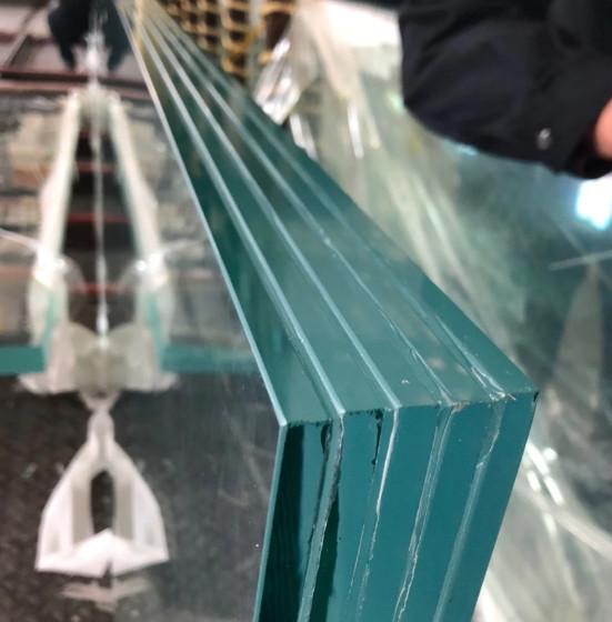 Venda a quente de alta qualidade Vidro laminado de segurança Vidro de construção temperado