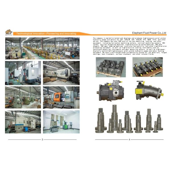 High Pressure Fixed Displacement Rexroth Hydraulic Motor A2FE Series 63 cm³/rev 450 bar for Heavy Duty Applications