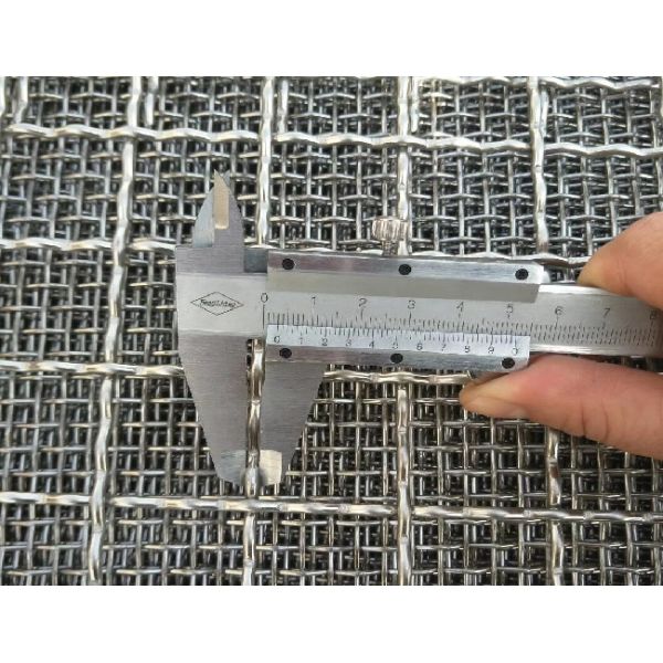 Высокуглеродистая сталь 1.2mm до сетка вибрируя экрана 13mm гофрировала сплетенную ячеистую сеть