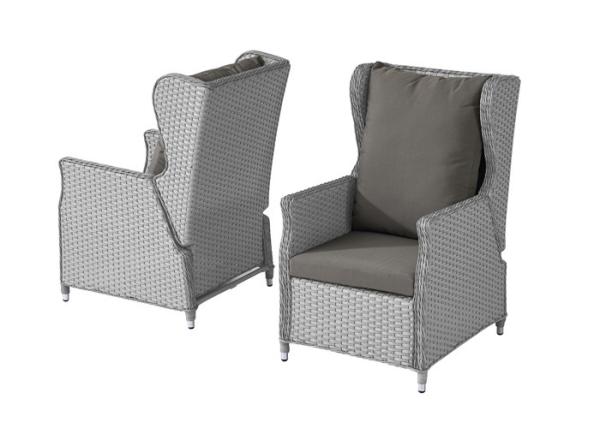 PE Rattan Outdoor Leisure Chairs Set For Gardern Relaxing Time