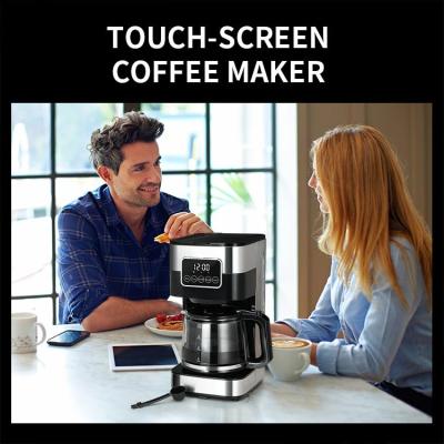 Uso programável pequeno da casa da máquina 1.5L do café do filtro do gotejamento da fermentação automática