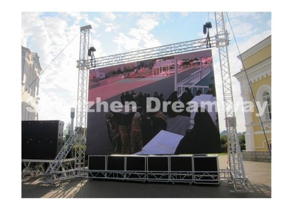 P8 EPISTAR LED Video Screen Rental 256 x 128 mm LED Module