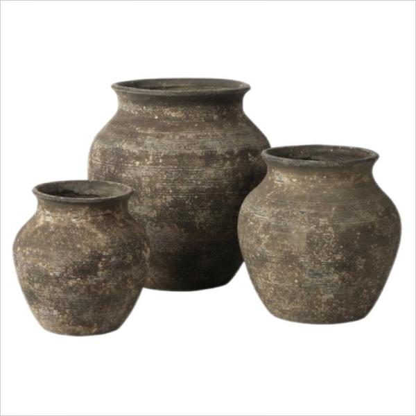 Descolagem de vasos de plantação GRC redondos para jardins internos e externos