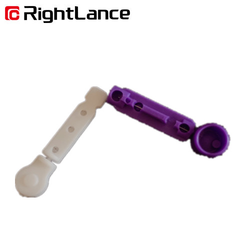 Gama Sterlized Safety Painless Lancets For Diabetes Device Blood Glucose Testing