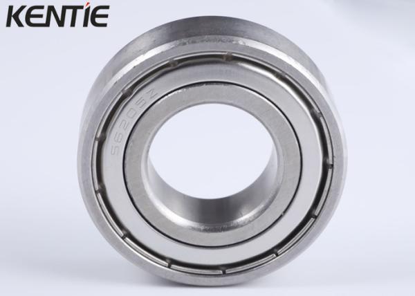 Shielded Single Row Deep Groove Ball Bearing 6205ZZ For Medical Equipment