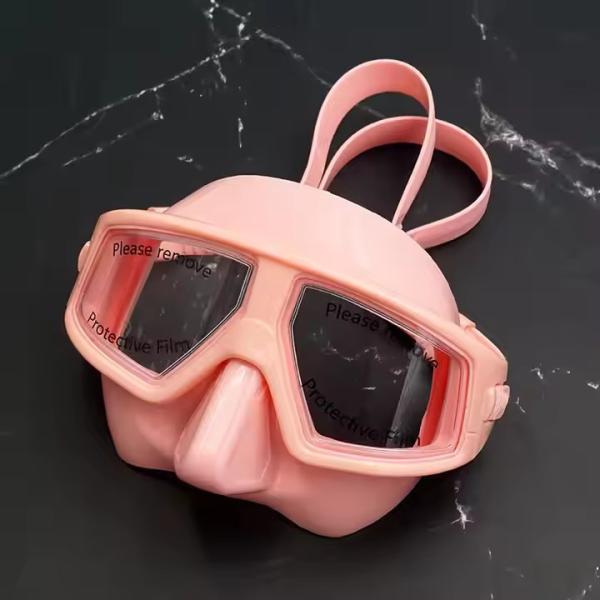 Fog Proof Soft Freediving Snorkel Mask Comfortable For Underwater Deep Dive