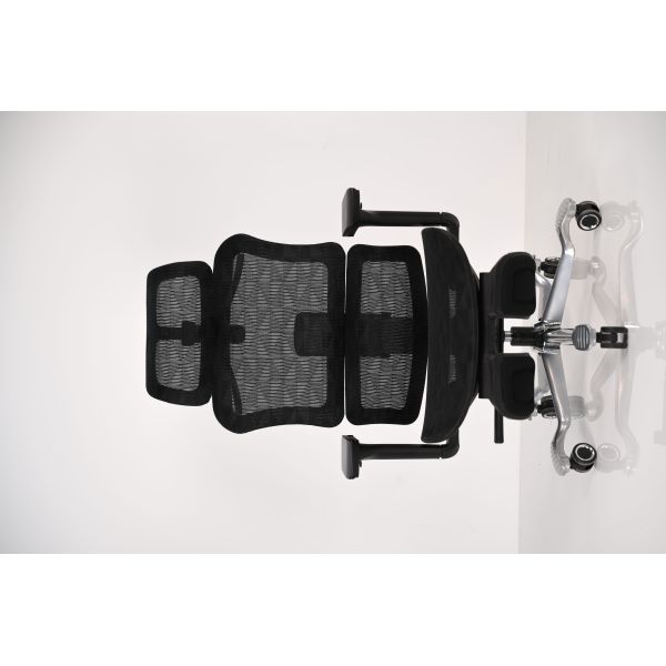 Ergonomic Computer Footrest Office Chair Swivel Mesh with Lift Back 4D Armrest