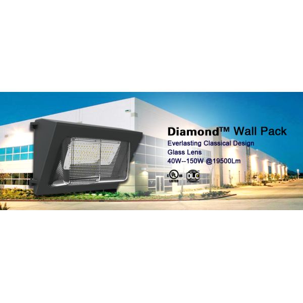 Energy Saving Led Exterior Wall Pack 120W Garden Wall Light CREE 3030