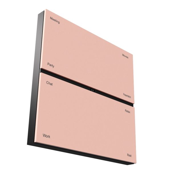 Home Automation System Smart Switch Panel 86 Box 24VDC Support Bus Communication