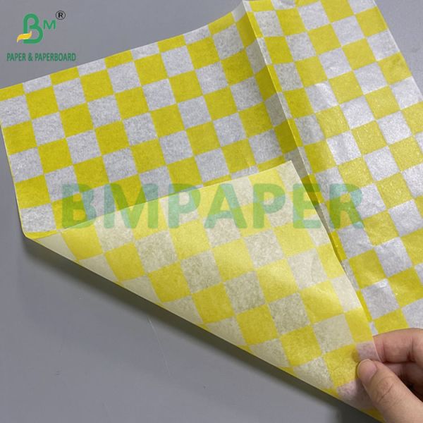 40g 50g One Side Wax Coated Paper Food Grade Wrapping Paper White Black Kraft Coffee Color 40 г 50 г Односторонняя васкообразная бумага Продовольственная упаковочная бумага Белый черный крафт Кофейный цвет
