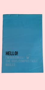 Bio Corn starch Eco Biodegradable & Compostable MAILING BAGS, COMPOSTABLE & BIODEGRADABLE CORNSTARCH ENVELOP/MAILER BAGS