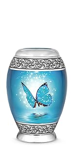 Memorials Wooden Urns For Human Ashes Adult Male/Female - Real Wood Cremation Urn For Ashes Adult Men/Women