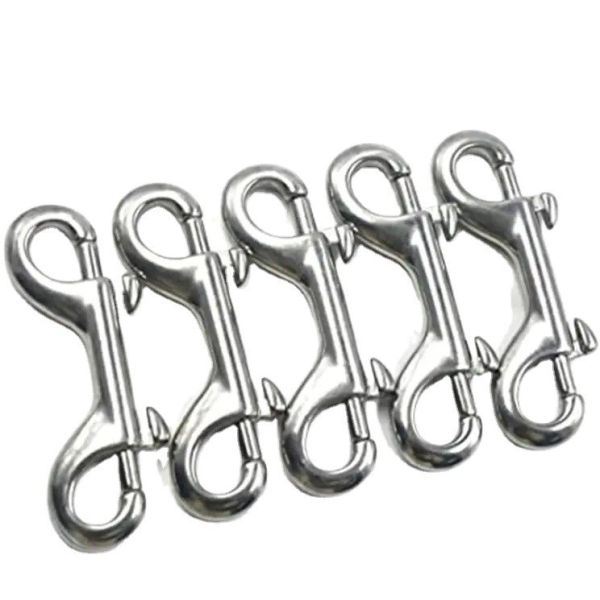 Zinc Finish Stainless Steel Machined Swaged Swivel Eye Trigger Snap Hook for 14mm Bolts and Heavy-Duty Rigging Heavy-Duty