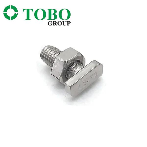 No parafuso de aço inoxidável da cabeça do parafuso SS304 SS316 T de JIS 1166 conservado em estoque T para o sistema de montagem solar