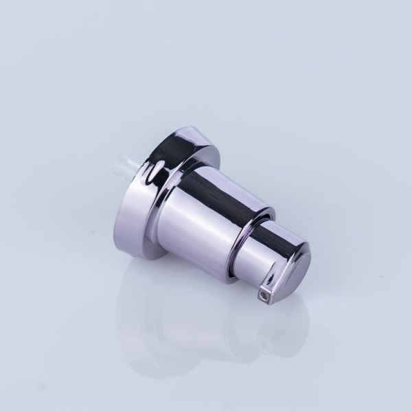 18/410 Fondation violette pompe crème pour la tête pompe bouteille verte pour soins personnels et cosmétiques