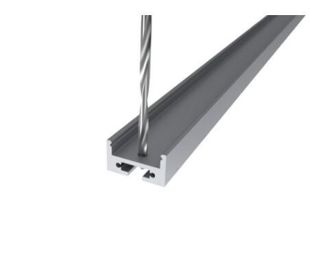 Surface Suspension Mounted Aluminum LED Profile Alloy 6063 Alu Extrusion Profile with CE Rohs