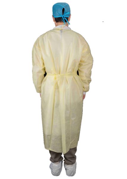 Vestido de isolamento de SMS médico de nível 2
