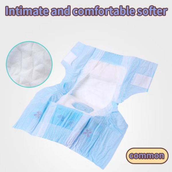 Thickened Disposable Dog Diapers PE Puppy Diapers High Sustainable Deodorant
