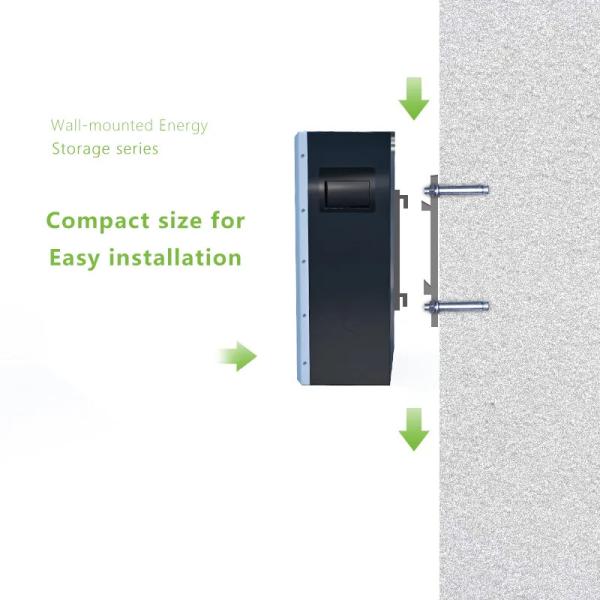 5KWH Wall Mounted Solar Battery Lithium Ion Batteries 100AH 51.2V