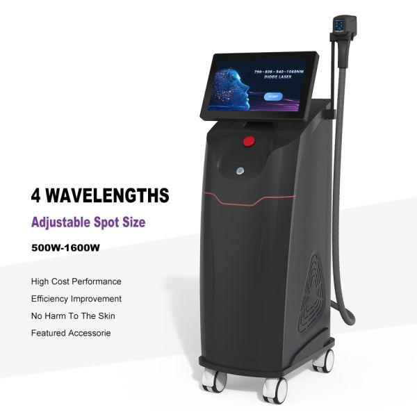 4 Wave Length 790 940 808 1060nm Diode Laser Hair Removal Machine For Women