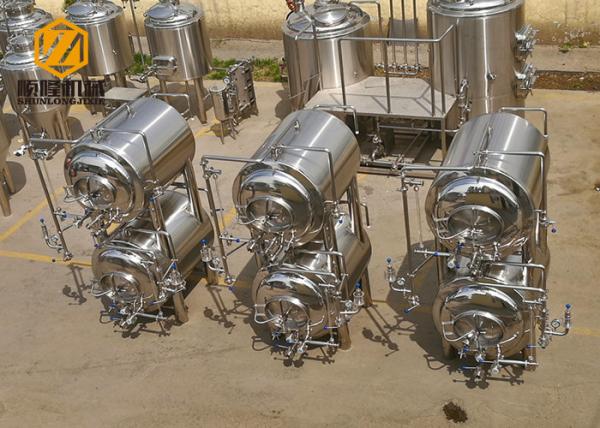 Red Copper / SS Tank Small Brewery Equipment 500L 380V/220V 60HZ Power