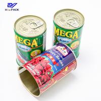 Taille D73x113mm 300g Boîte d'étain vide pour emballage alimentaire