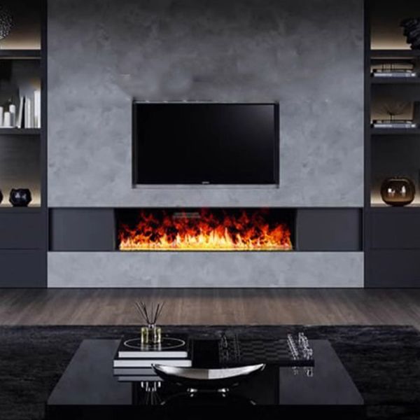 Modern Technology Metal Water Vapor Fireplace For Indoor/Living Room/Hotel