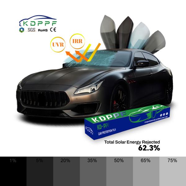 64.5% VLT Window Tint For Car Privacy Security Car Sunscreen Film Car Window Tinting Film