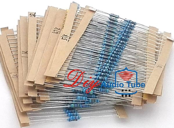 Flame Retardant Audiophile Grade Resistors 2.2K 2K2 Ohm 4 Color Code Marking