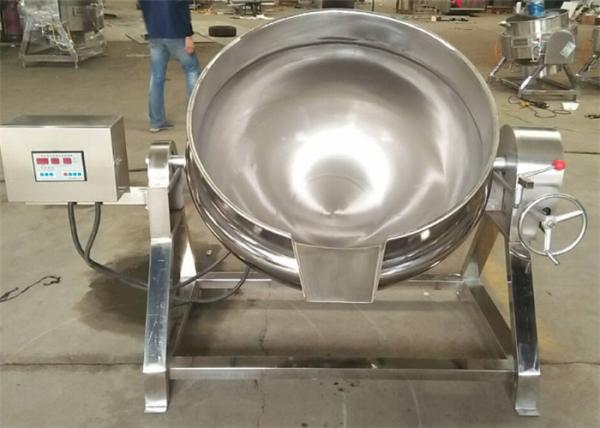 Electric Heating Oil Jacketed Cooking Pots 18kw For Canned Meat Production Line