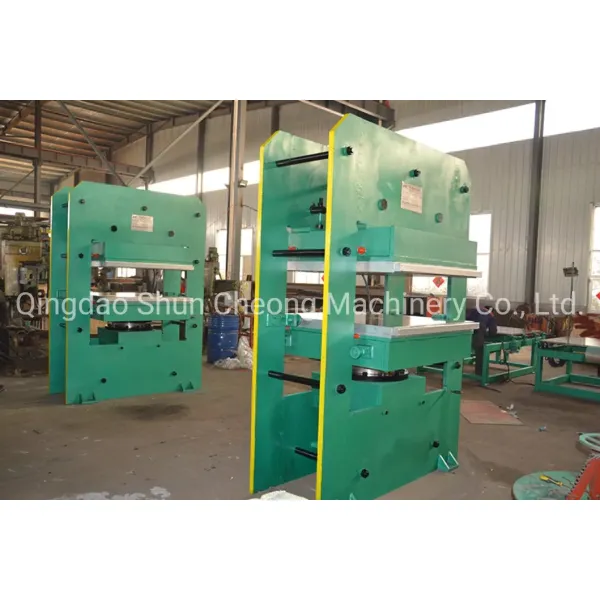Rubber Vulcanizing Machine with Electric Steam Thermal Oil Heating PLC Automatic Control and Frame Structure