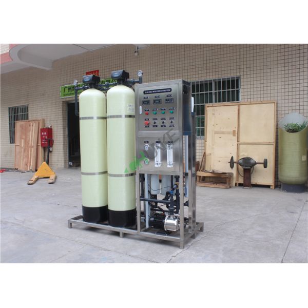 Small Ro Seawater Desalination Plant / Reverse Osmosis Drinking Water Treatment System