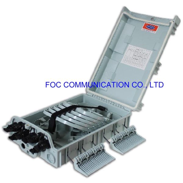 Waterproof FTTX IP65 Fiber Optic Distribution Box 8 Ports
