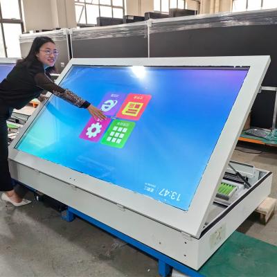 Waterproof Digital Signage 100 Inch 98 Inch Outdoor Digital Advertising Display Screens