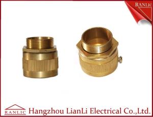 o adaptador flexível 25mm de bronze da canalização de 20mm com o parafuso