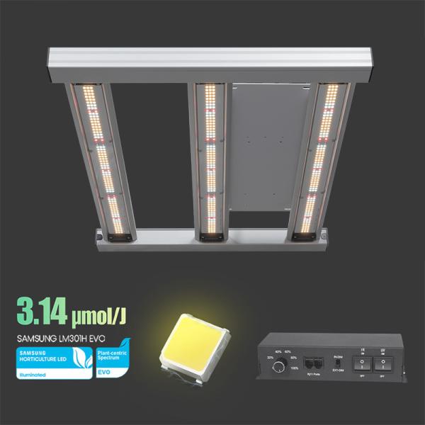 BAVAGREEN 60X60X180CM Smart Growing System 150W Vollspektrum Samsung LM301H EVO UV IR LED Grow Lampe For GrowZelt Kit